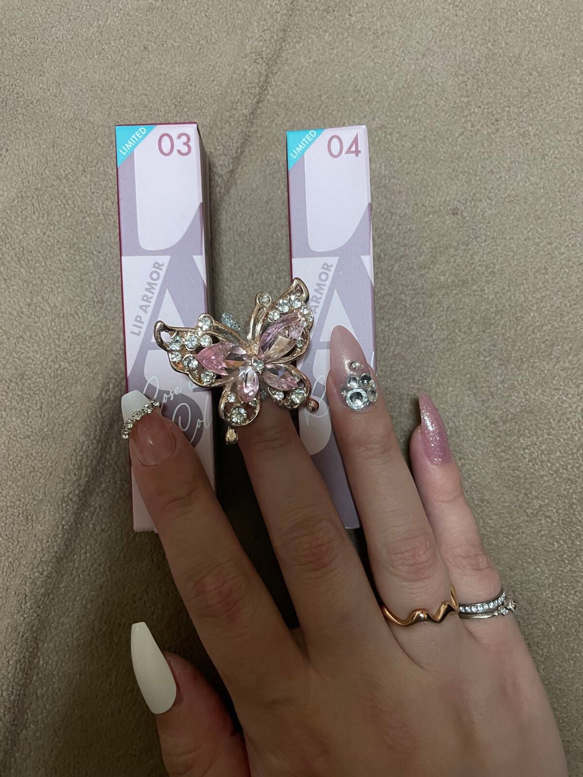 リップアーマーⅩ/KiSS/口紅を使ったクチコミ(1枚目)