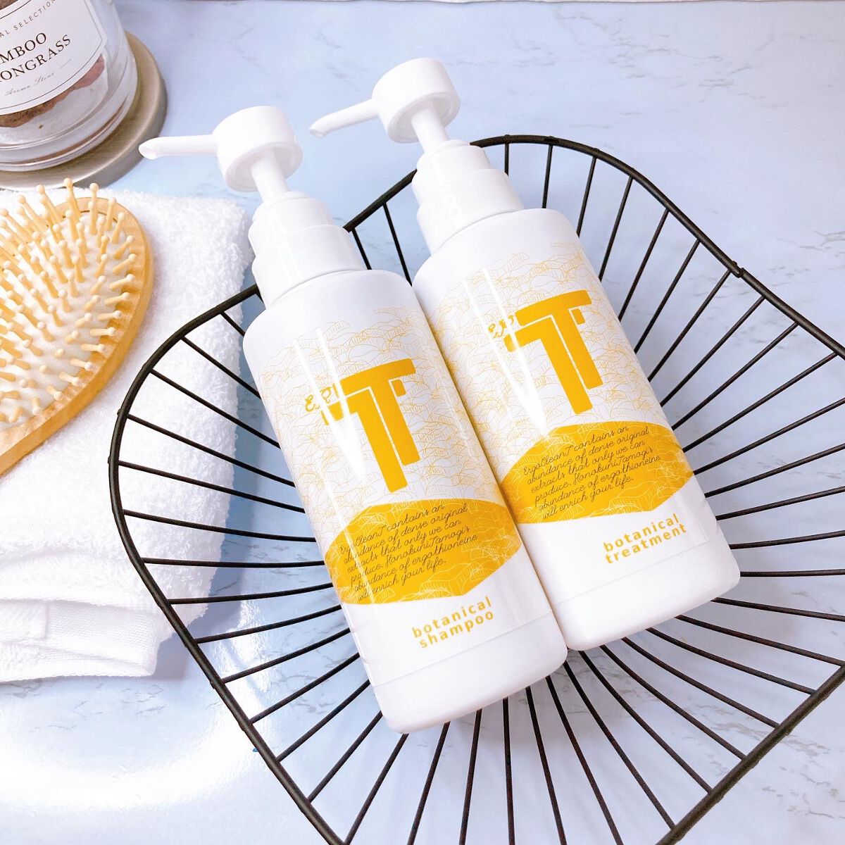 ボタニカルシャンプー /トリートメント/エルゴクリーン・ティー /シャンプー・コンディショナーを使ったクチコミ(1枚目)