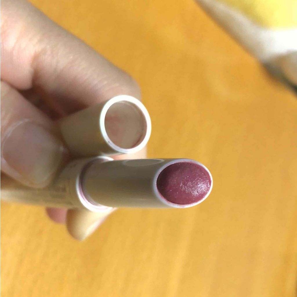 しっとりUVリップカラー/無印良品/口紅を使ったクチコミ（2枚目）