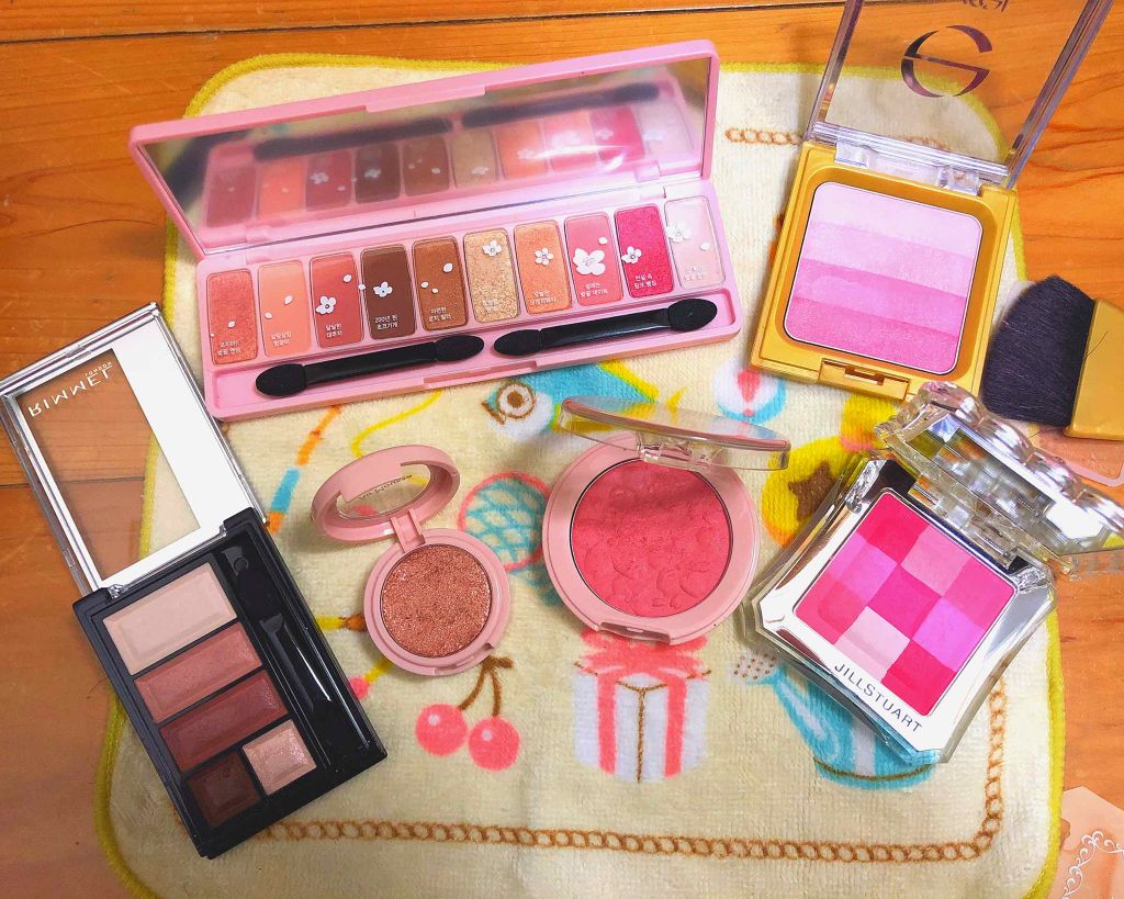 ピクニック ブロッサムチーク PK003 奥ゆかしい夜桜/ETUDE/パウダーチークを使ったクチコミ（1枚目）