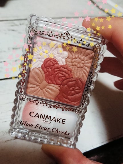 グロウフルールチークス/キャンメイク/パウダーチークを使ったクチコミ(1枚目)