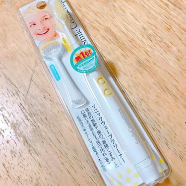 Smile Cosmetique ソニックウェーブクリーナーのクチコミ「モニターでお試しさせて頂きました。

本体はとても軽くて細めです。
乾電池一本で使えるので持ち.....」（1枚目）