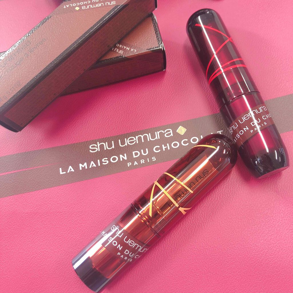 ルージュ アンリミテッド マット/shu uemura/口紅を使ったクチコミ(2枚目)