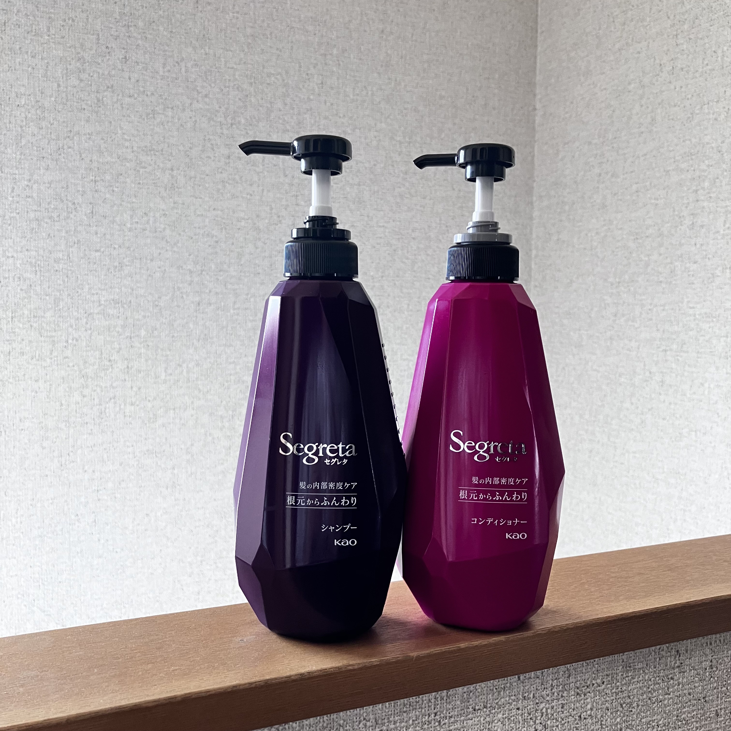 シャンプー／コンディショナー　根元からふんわり/セグレタ/市販シャンプーを使ったクチコミ（1枚目）