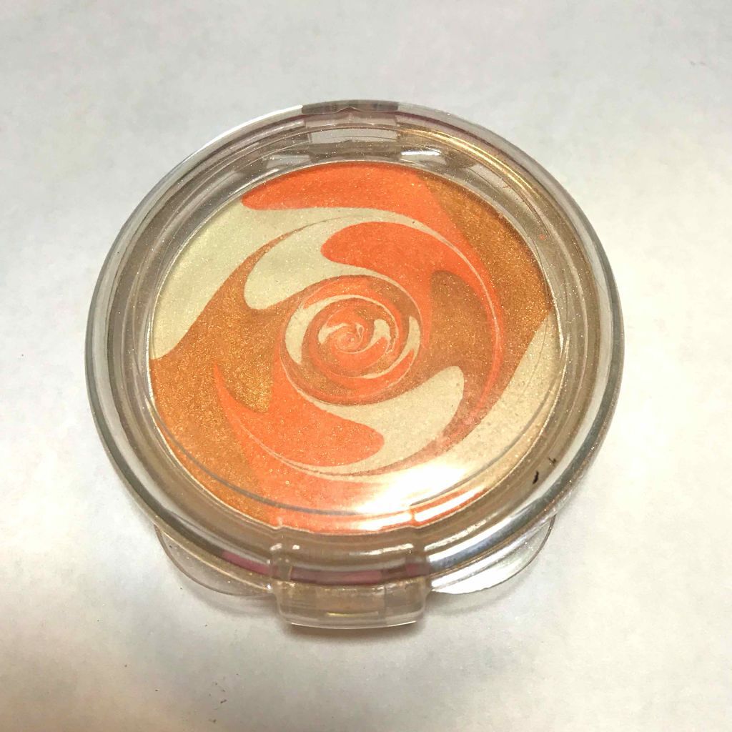 チークカラー マーブルタイプ/無印良品/パウダーチークを使ったクチコミ(1枚目)