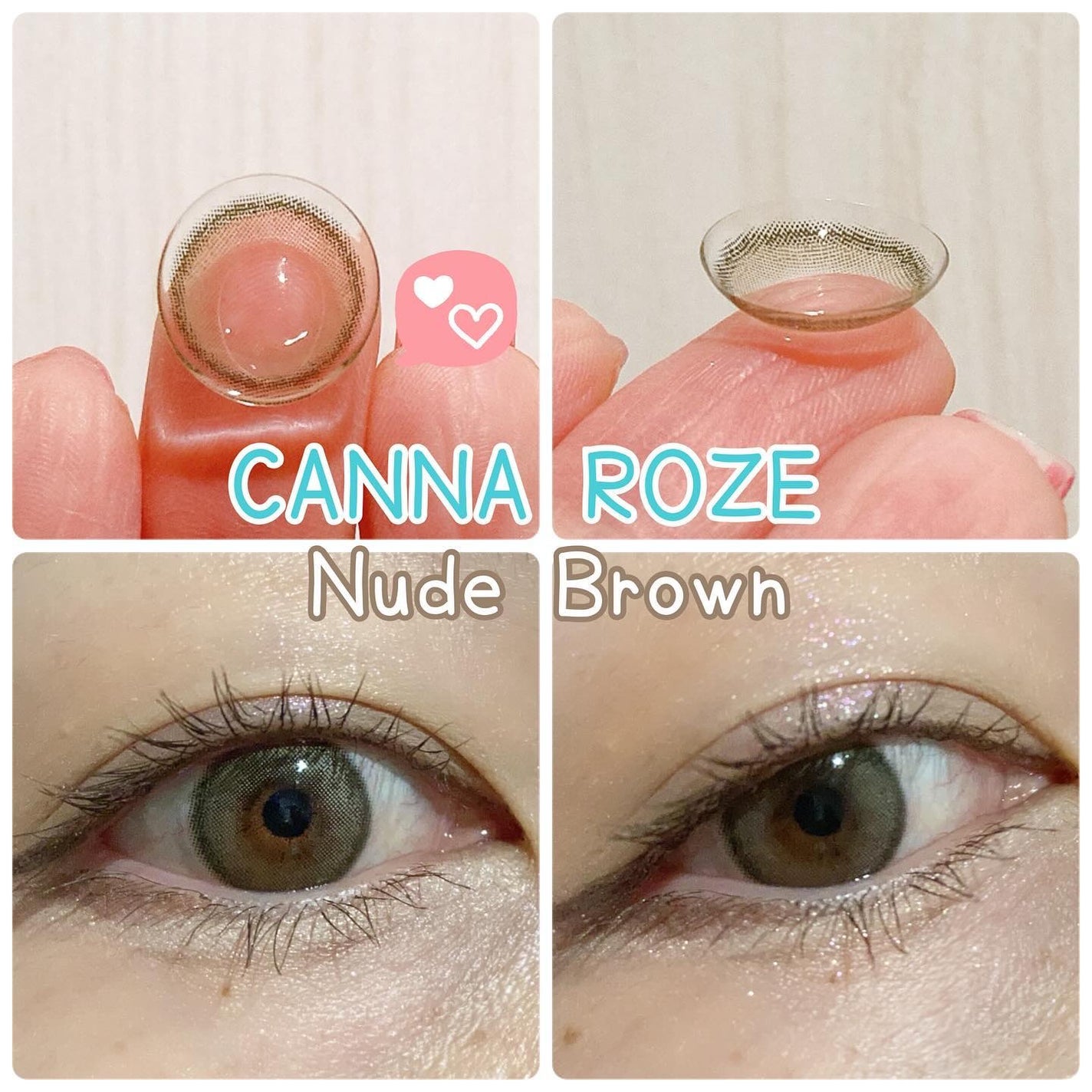 CANNA ROZE 1year/URIA i-DOL/カラーコンタクトレンズを使ったクチコミ(5枚目)