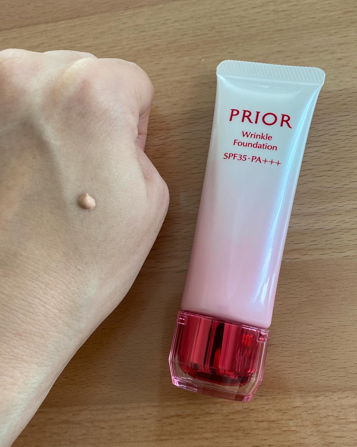 薬用 リンクル美コルセットファンデーション/プリオール/クリーム・エマルジョンファンデーションを使ったクチコミ（2枚目）