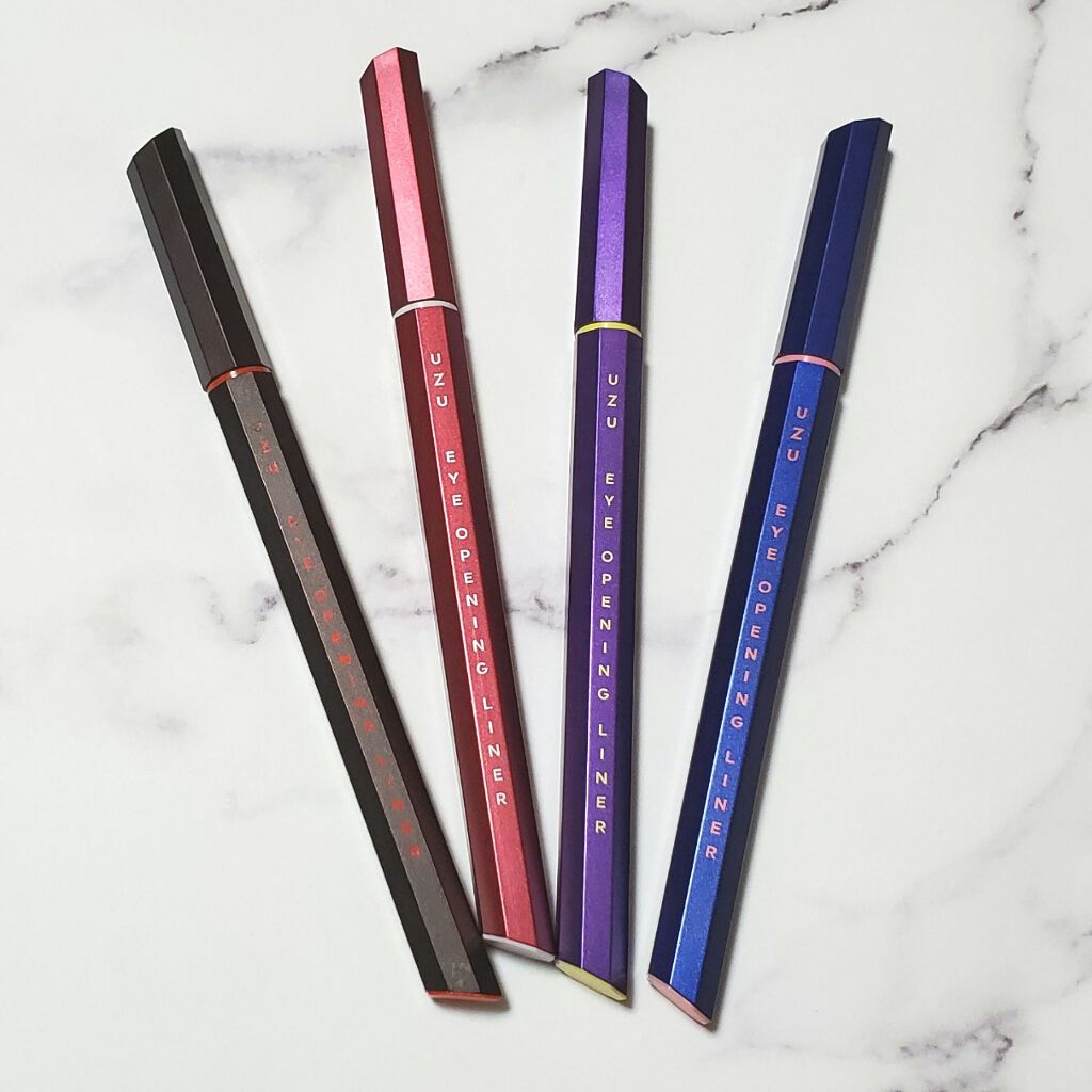 EYE OPENING LINER/UZU BY FLOWFUSHI/リキッドアイライナーを使ったクチコミ(1枚目)