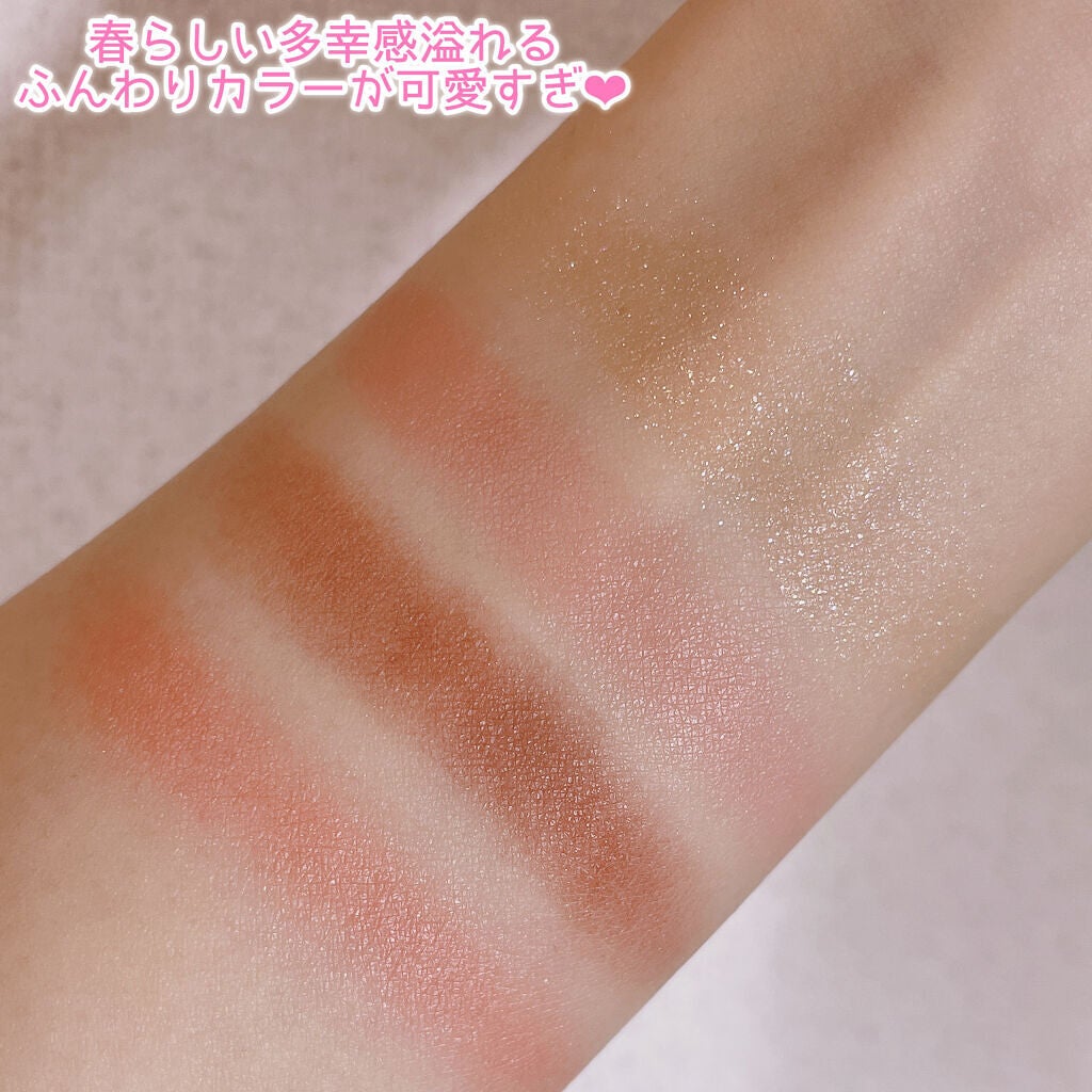 シルキースフレアイズ(マットタイプ)/キャンメイク/アイシャドウパレットを使ったクチコミ(3枚目)