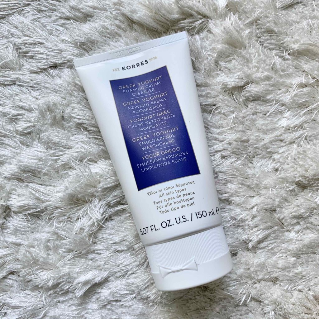 コレス ヨーグルト クレンザー/KORRES/洗顔フォームを使ったクチコミ（3枚目）