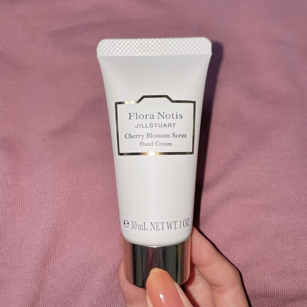 チェリーブロッサム ハンドクリーム/Flora Notis JILL STUART/ハンドクリームを使ったクチコミ（1枚目）