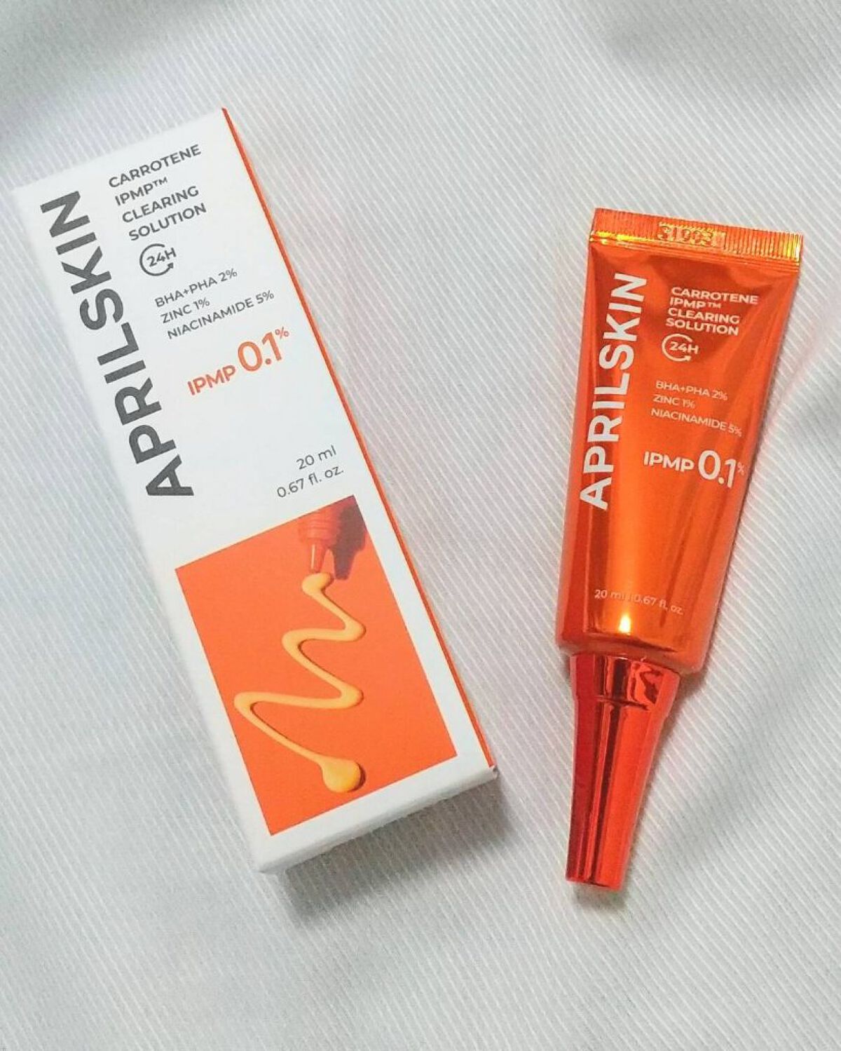 カロテンIPMP(TM) SOSソリューション/APRILSKIN/フェイスクリームを使ったクチコミ（1枚目）