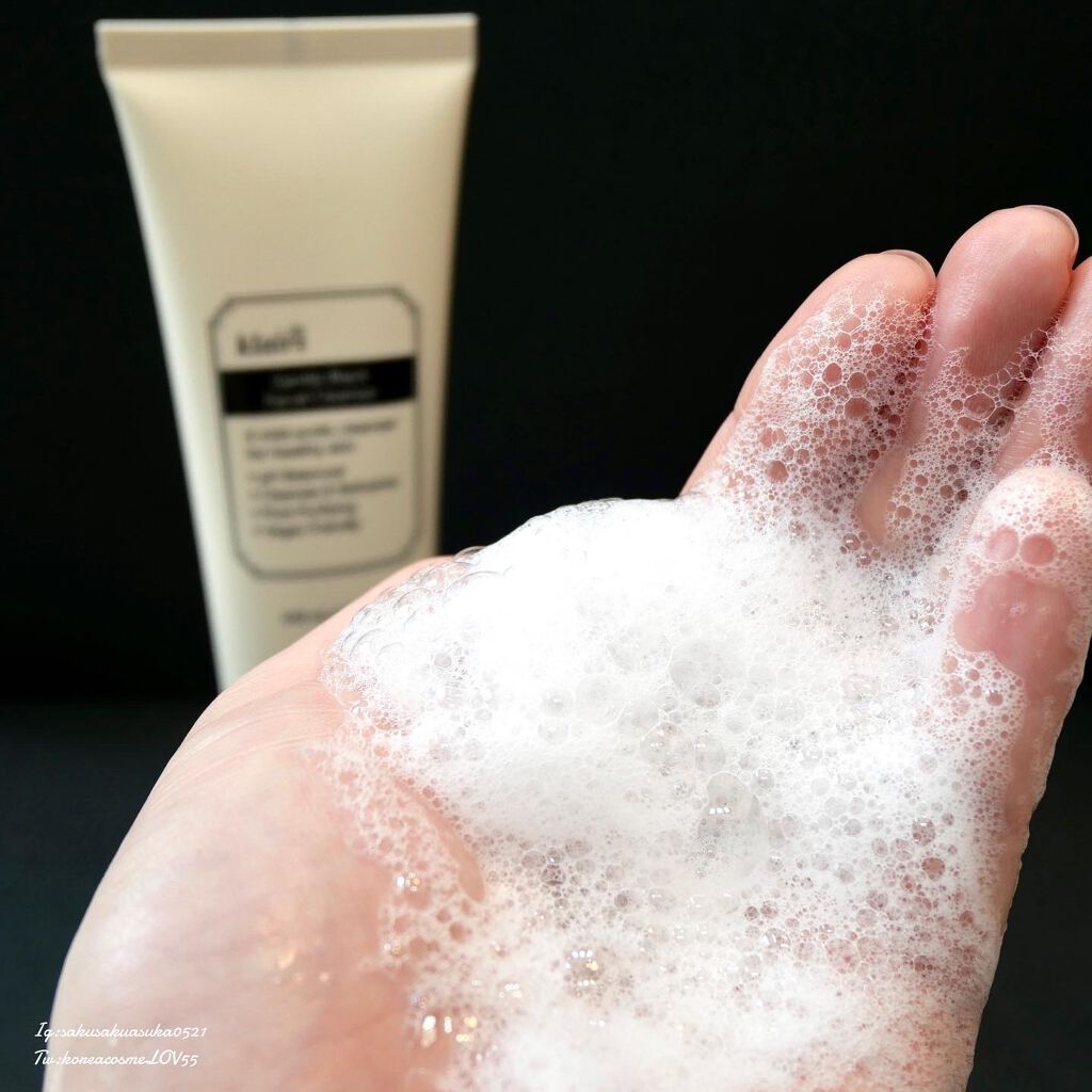 ジェントルブラックフェイシャルクレンザー(140ml)/Klairs/洗顔フォームを使ったクチコミ（2枚目）
