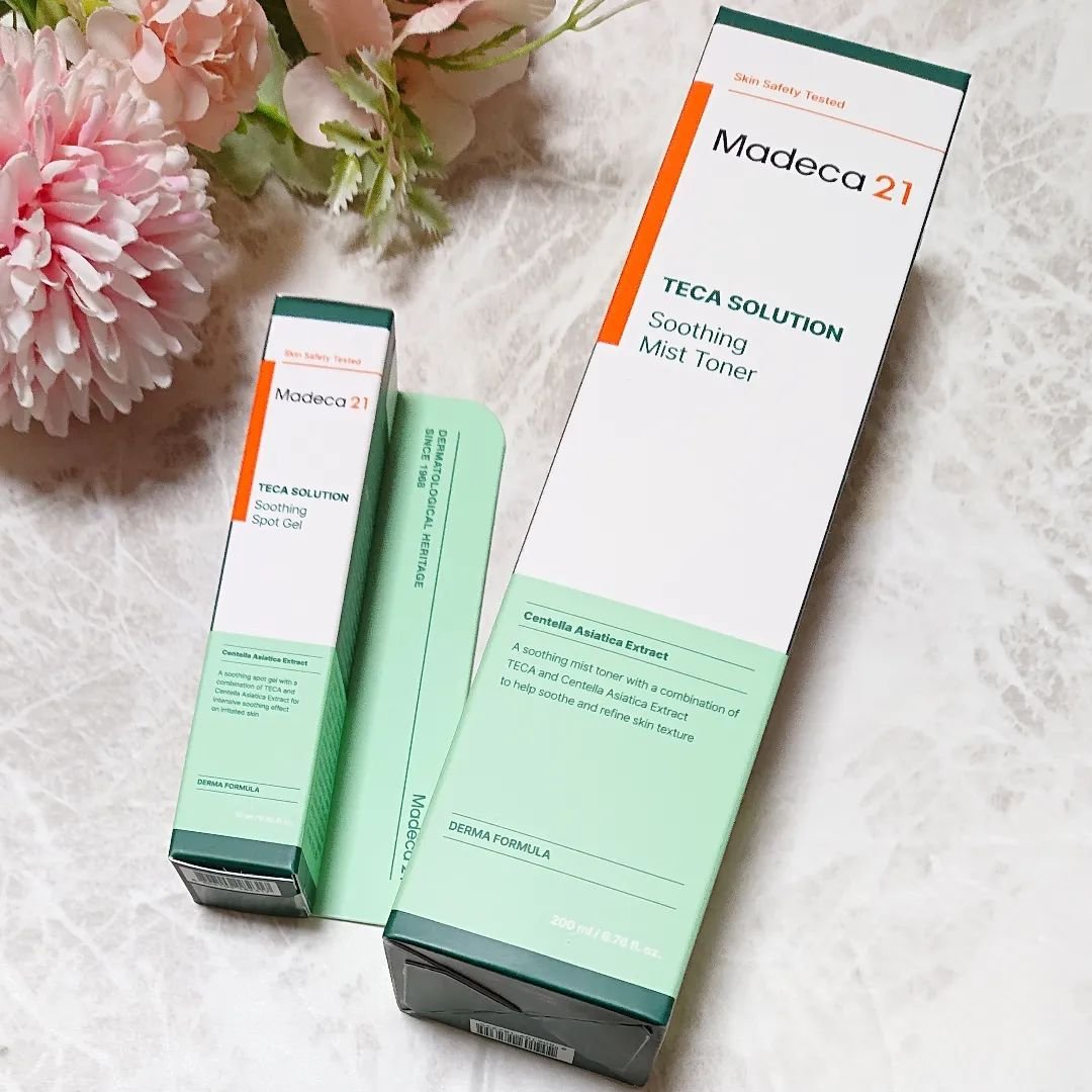 テカソルーションスージングミストトナー/Madeca21/ミスト状化粧水を使ったクチコミ（1枚目）