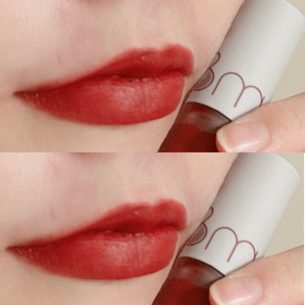 ゼロベルベットティント/rom&nd/リップティントを使ったクチコミ（2枚目）