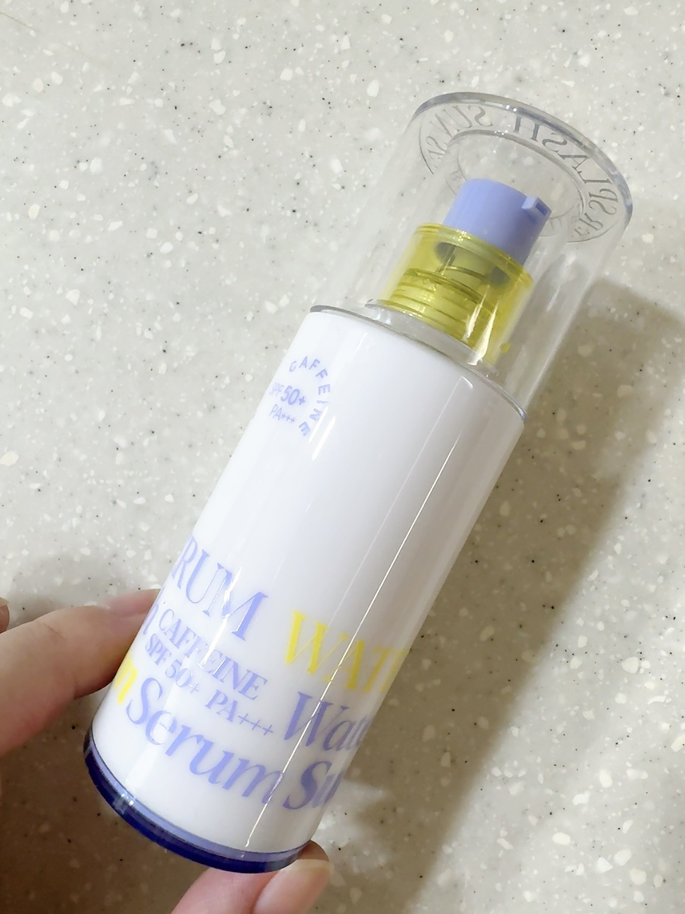 エスポア ウォータースプラッシュサンセラム/espoir/日焼け止めクリームを使ったクチコミ（2枚目）