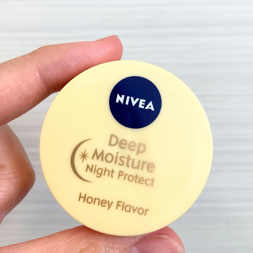 ディープモイスチャーナイトプロテクト はちみつの香り/ニベア/リップマスクを使ったクチコミ(1枚目)
