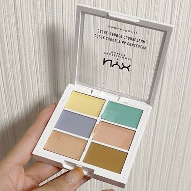 NYX Professional Makeup コンシール コレクト コントゥアー パレットのクチコミ「【使った商品】NYX Professional Makeupのコンシール コレクト コントゥア.....」（3枚目）