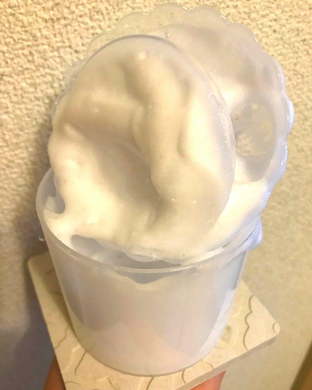 ほいっぷるん/DAISO/その他スキンケアグッズを使ったクチコミ（2枚目）