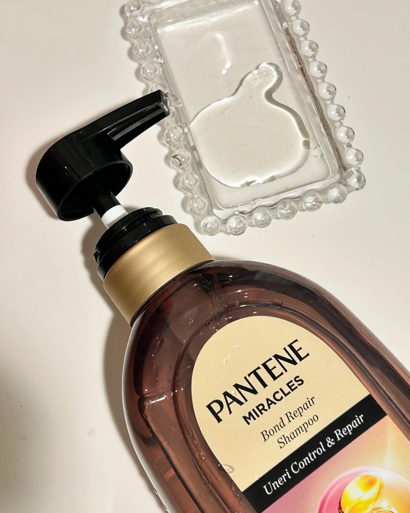 ミラクルズ うねりコントロール&リペア ボンドリペア シャンプー/トリートメント/パンテーン/市販シャンプーを使ったクチコミ(2枚目)