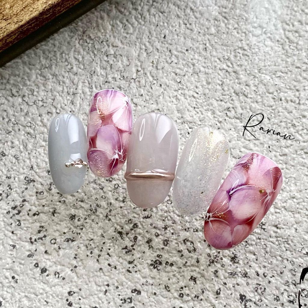 カラージェル/VETRO/ジェルネイルを使ったクチコミ（1枚目）