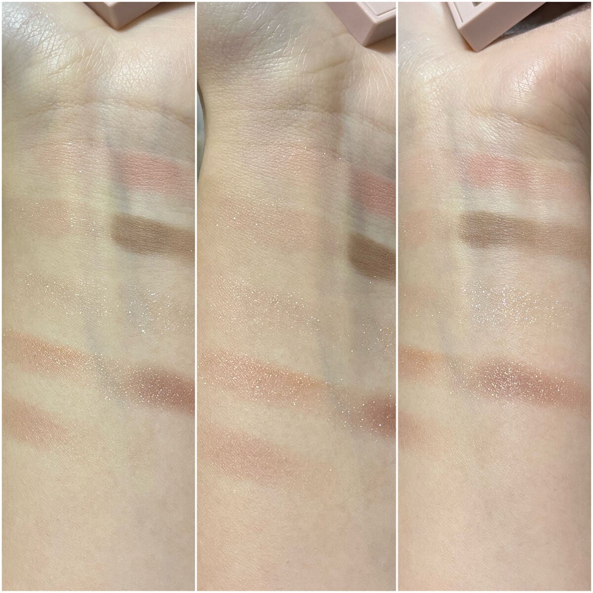 シャドウパレット/dasique/アイシャドウパレットを使ったクチコミ(3枚目)