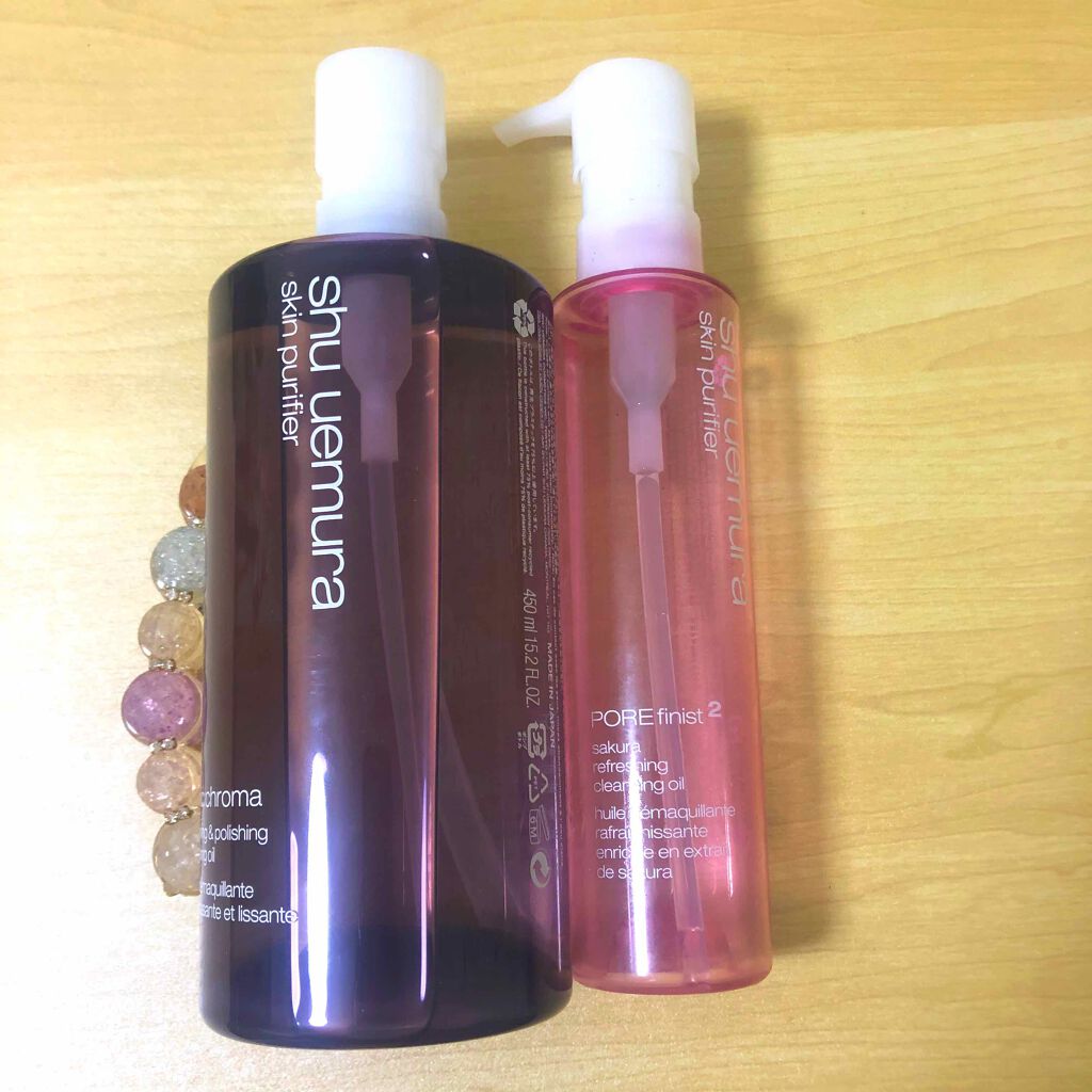 ブランクロマ ライト&ポリッシュ クレンジング オイル/shu uemura/オイルクレンジングを使ったクチコミ（1枚目）