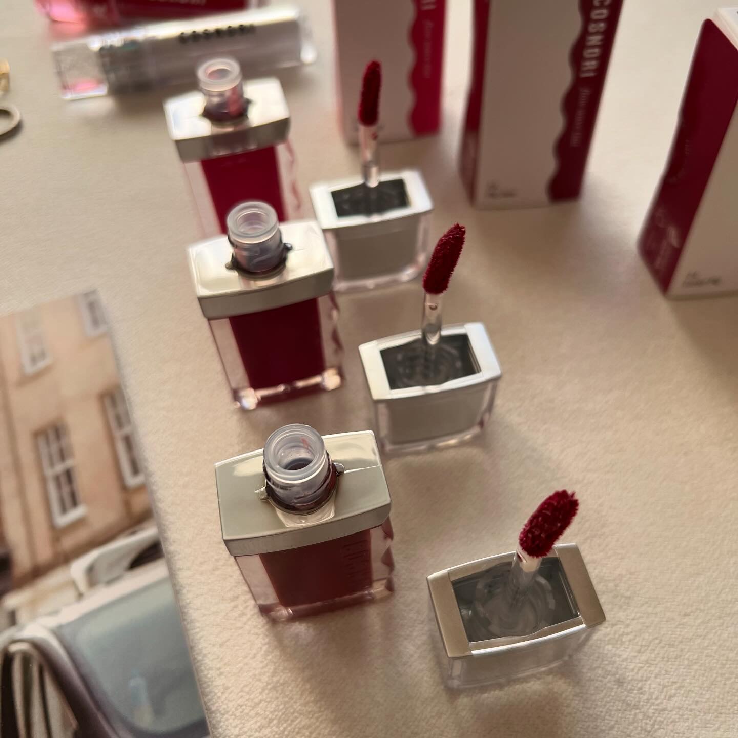 フローウェーブティント/COSNORI/リップティントを使ったクチコミ（2枚目）