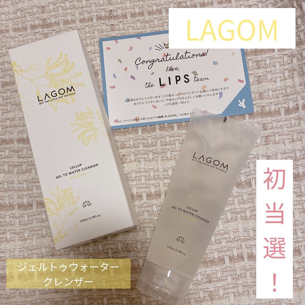 ジェルトゥウォーター クレンザー (MI)/LAGOM /その他洗顔料を使ったクチコミ（1枚目）