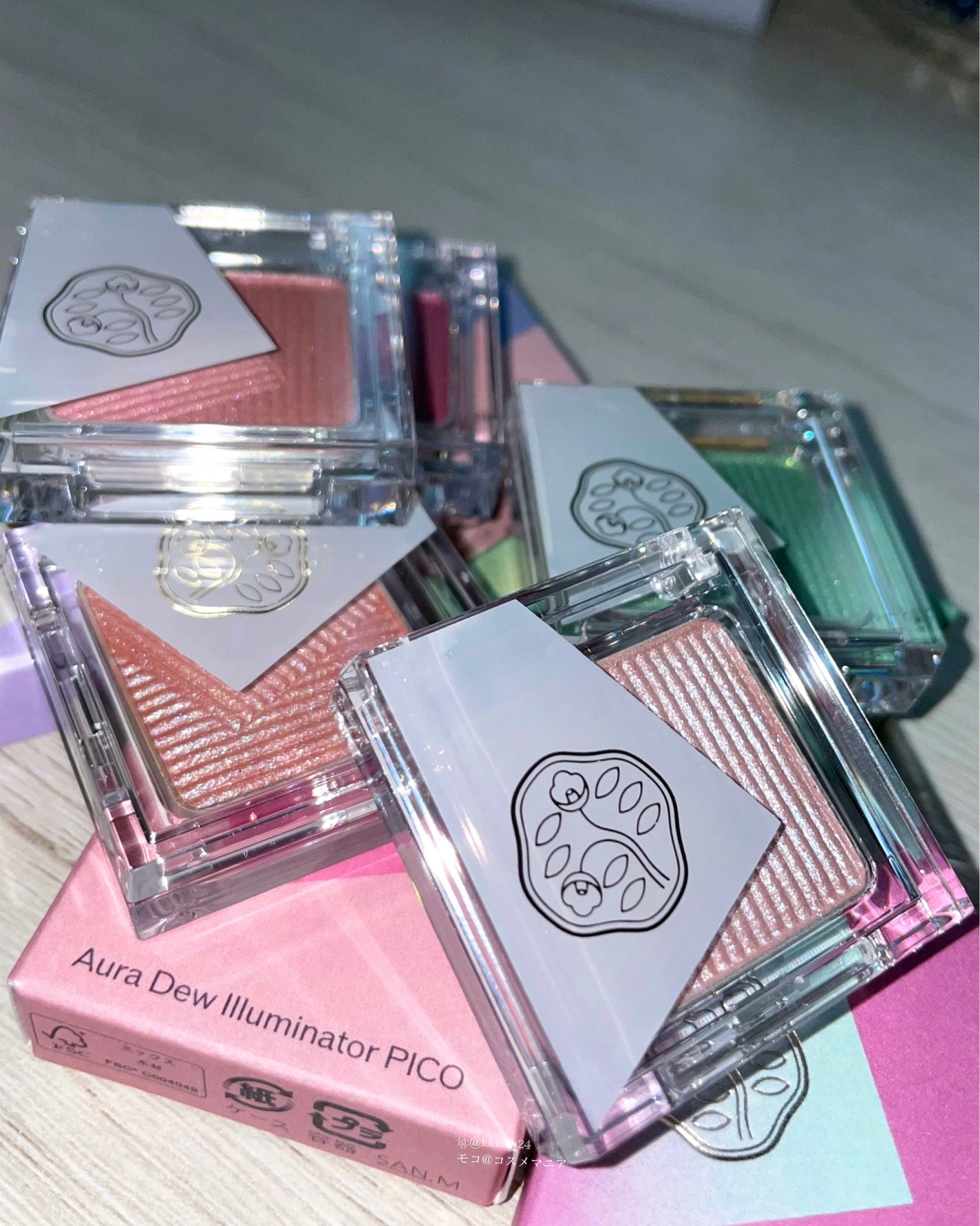 オーラデュウ プリズム イルミネーター ピコ/SHISEIDOザ・メーキャップ/単色アイシャドウを使ったクチコミ(2枚目)