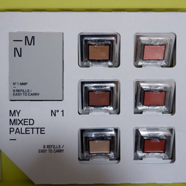 MY MIXED PALETTE 6色カスタムパレット 05 FLIP FLOP/MN/アイシャドウパレットを使ったクチコミ（2枚目）
