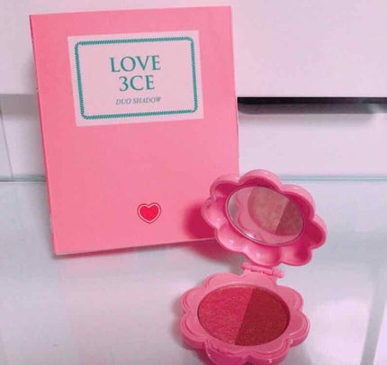 LOVE 3ce DUO SHADOW/3CE/アイシャドウパレットを使ったクチコミ(2枚目)