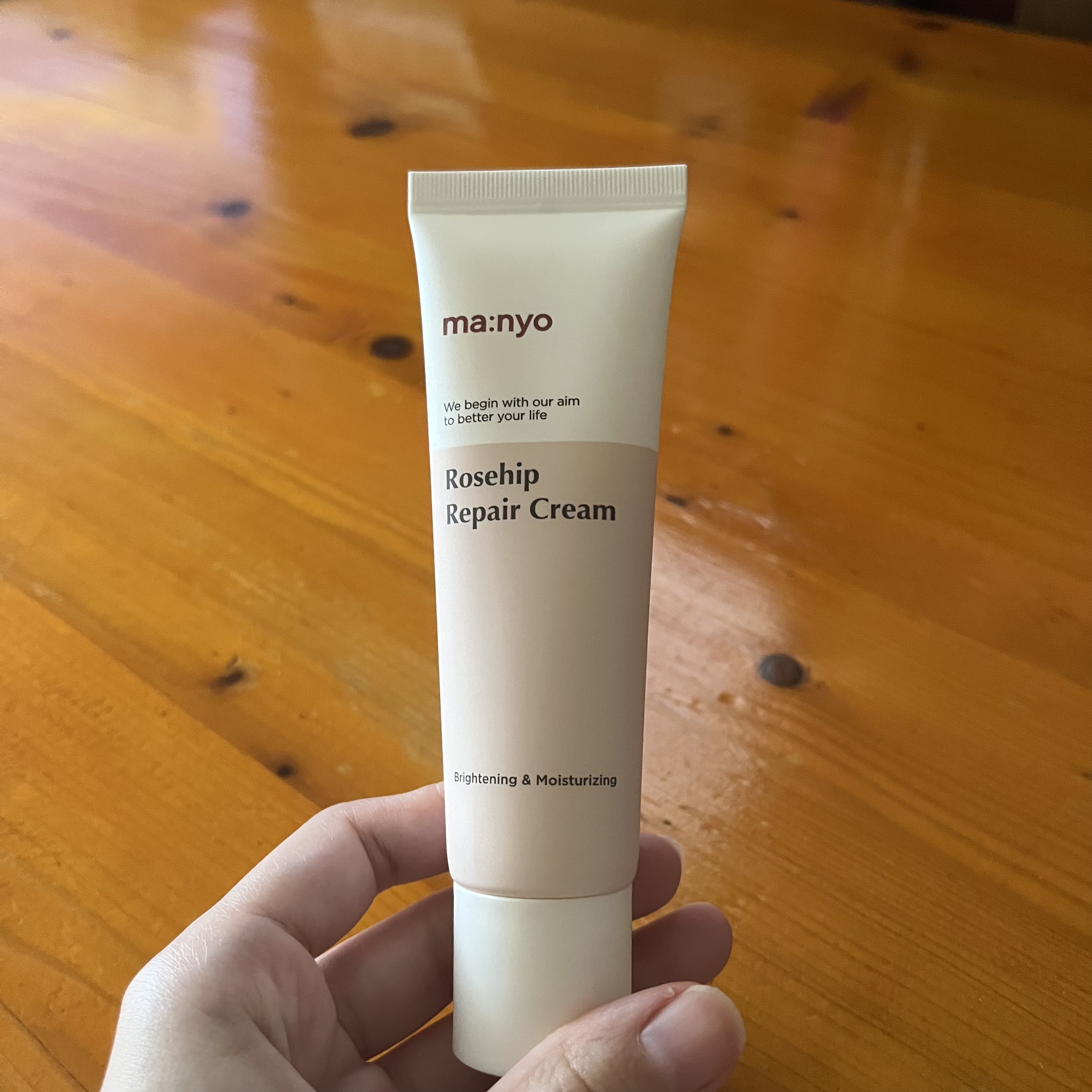 ローズヒップクリーム/manyo/フェイスクリームを使ったクチコミ（1枚目）