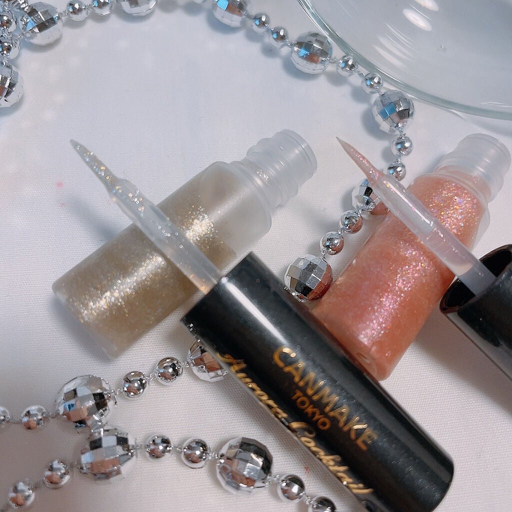 オーロラカクテルグリッター/キャンメイク/アイシャドウを使ったクチコミ(2枚目)