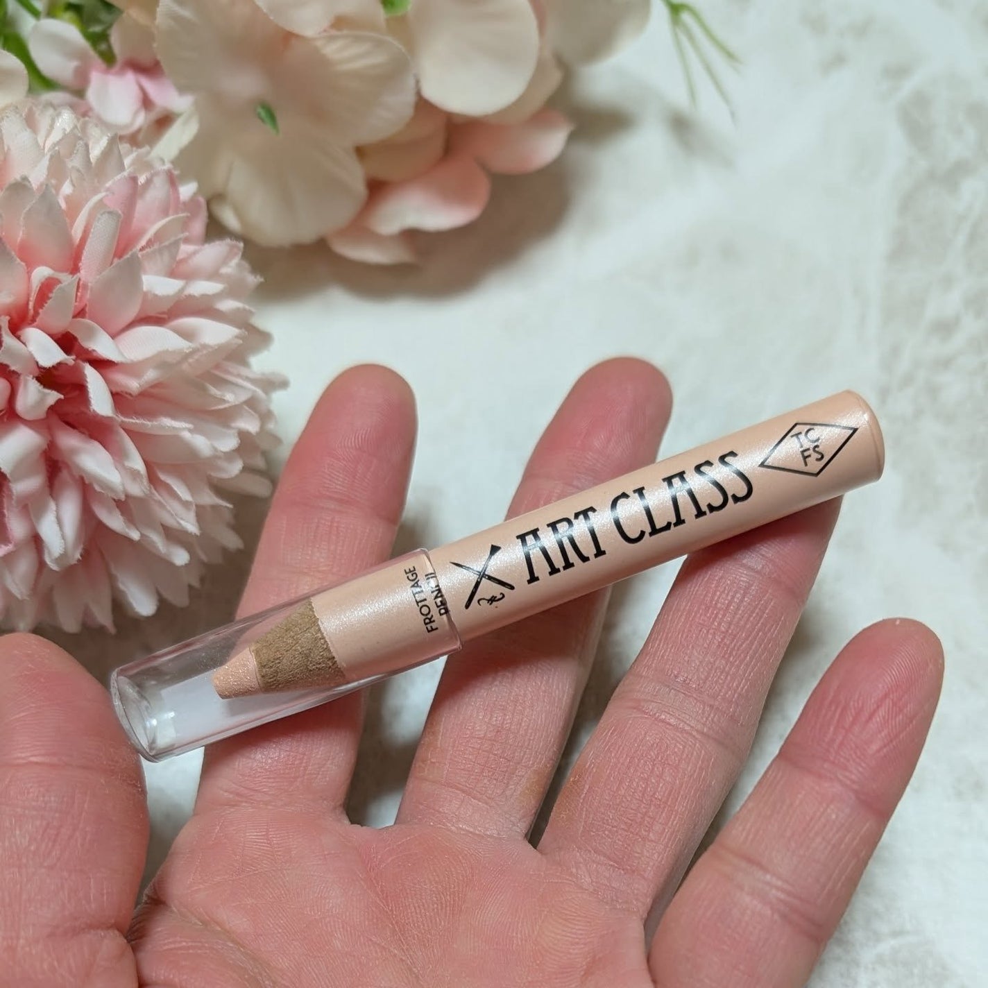 アートクラス フロッタージュペンシル/too cool for school/スティックアイシャドウを使ったクチコミ(3枚目)