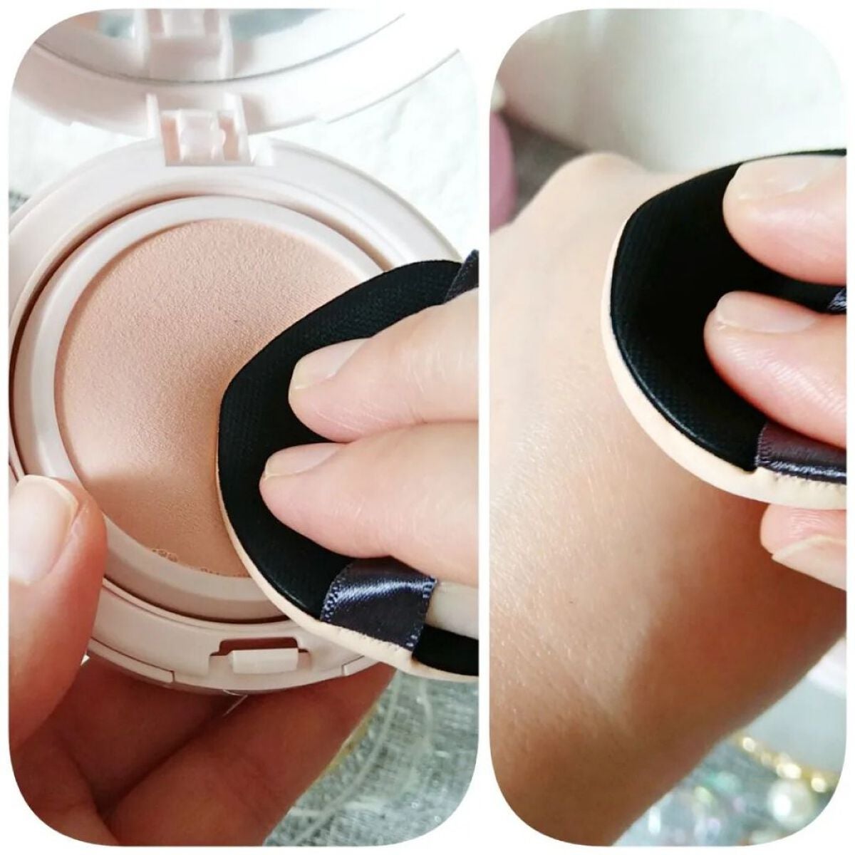 アクアリースキンウェア/ESPRIQUE/クッションファンデーションを使ったクチコミ(5枚目)