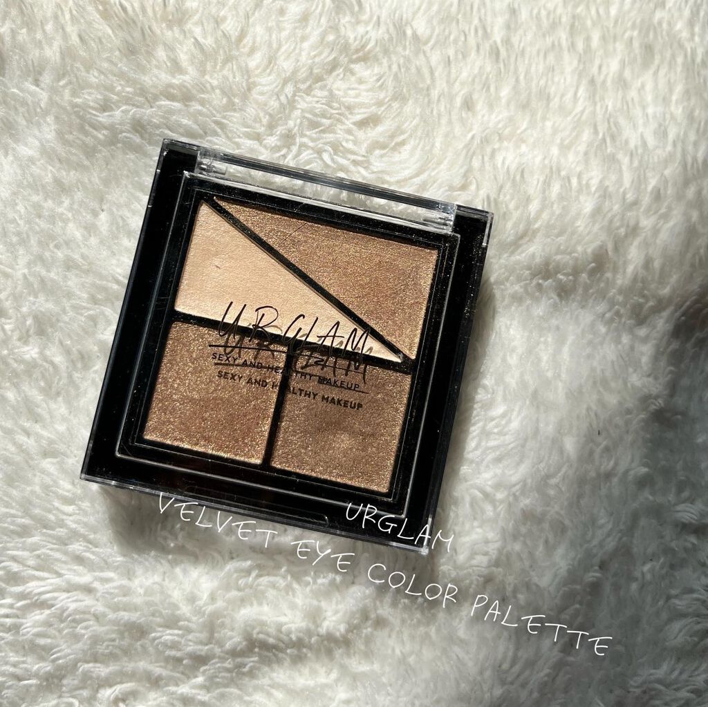 UR GLAM　VELVET EYE COLOR PALETTE/U R GLAM/アイシャドウパレットを使ったクチコミ（1枚目）