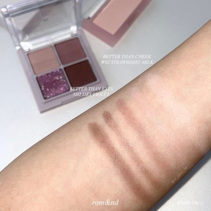 ジューシーラスティングティント/rom&nd/リップティントを使ったクチコミ(4枚目)