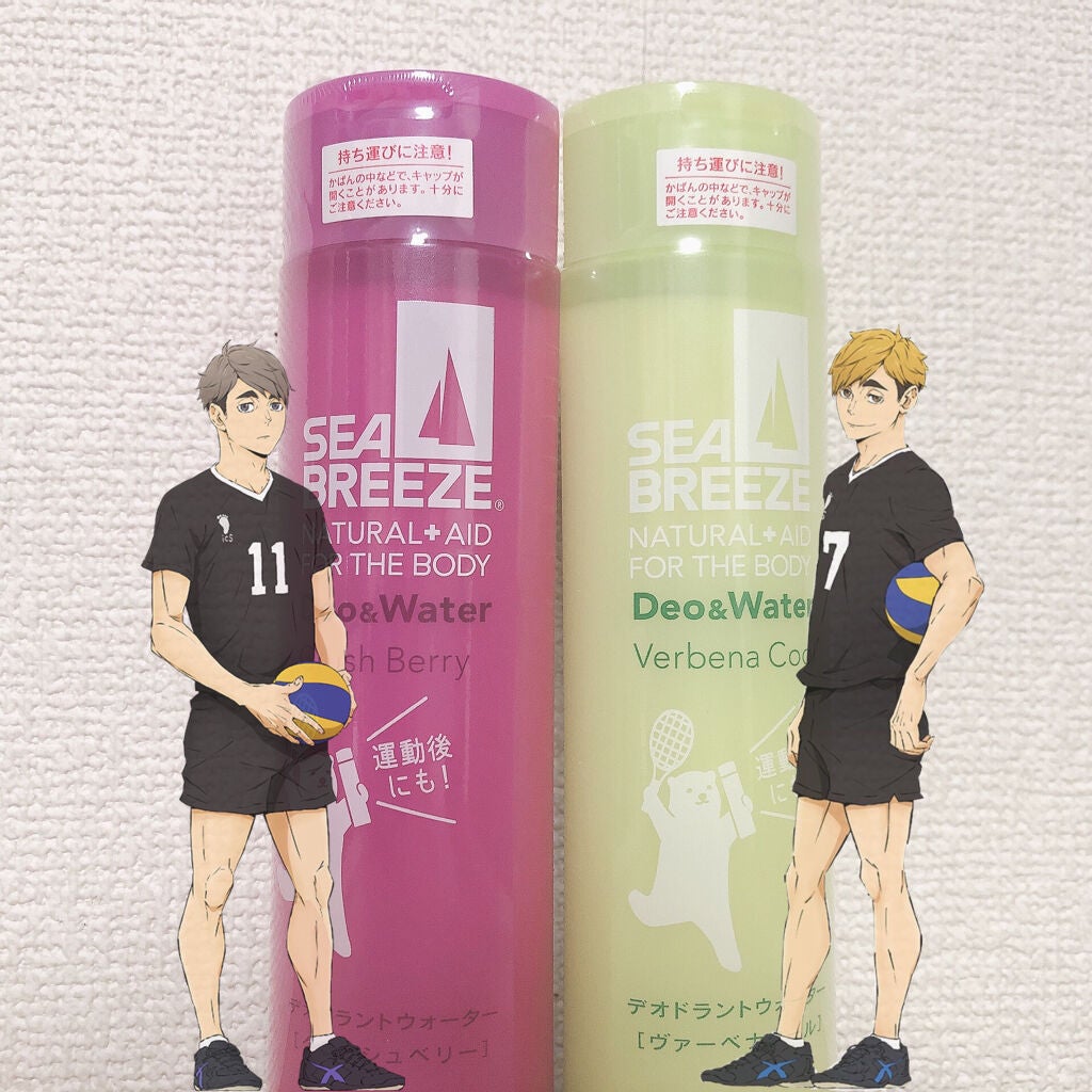 デオ&ウォーター クラッシュベリーの香り/シーブリーズ/デオドラント・制汗剤を使ったクチコミ(1枚目)