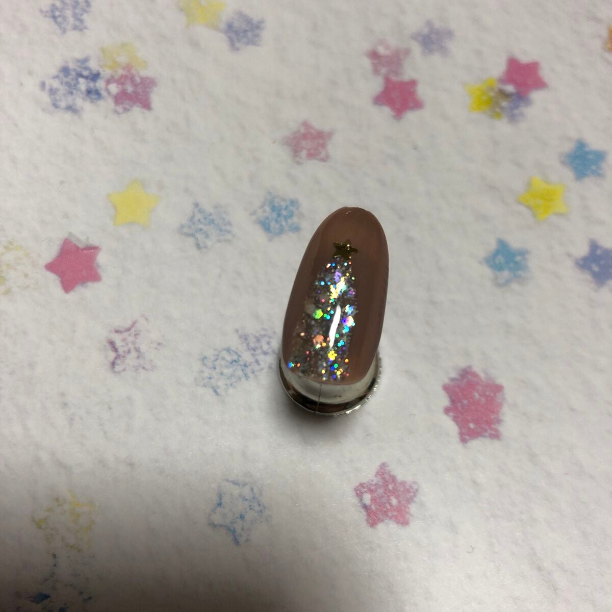 ジェルネイル(ライト対応)/セリア/ジェルネイルを使ったクチコミ(3枚目)