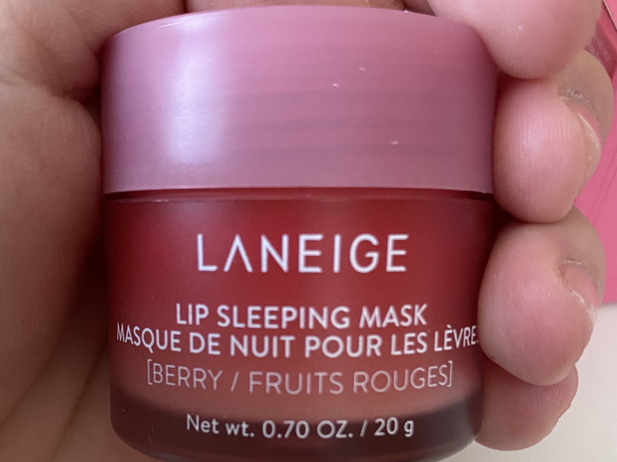 リップスリーピングマスク/LANEIGE/リップバームを使ったクチコミ（1枚目）