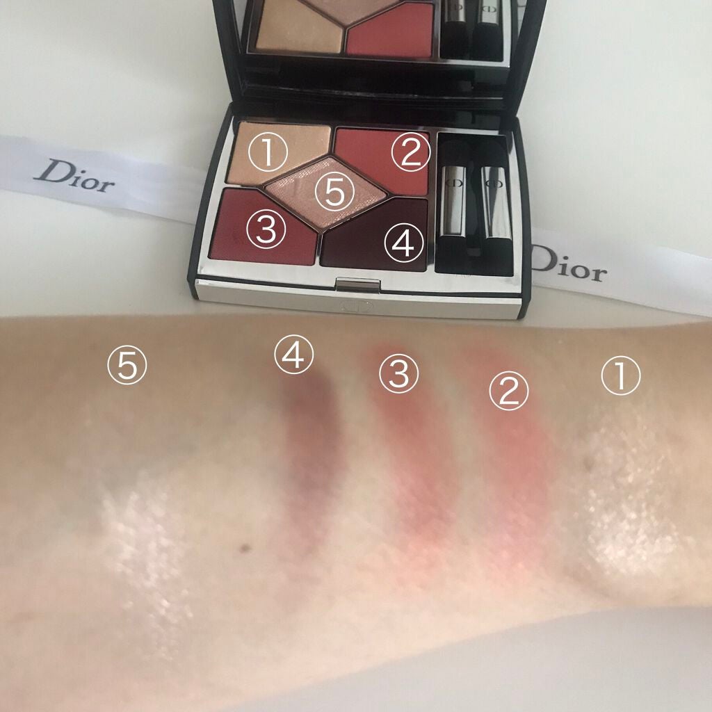 【旧】サンク クルール クチュール/Dior/アイシャドウパレットを使ったクチコミ(4枚目)