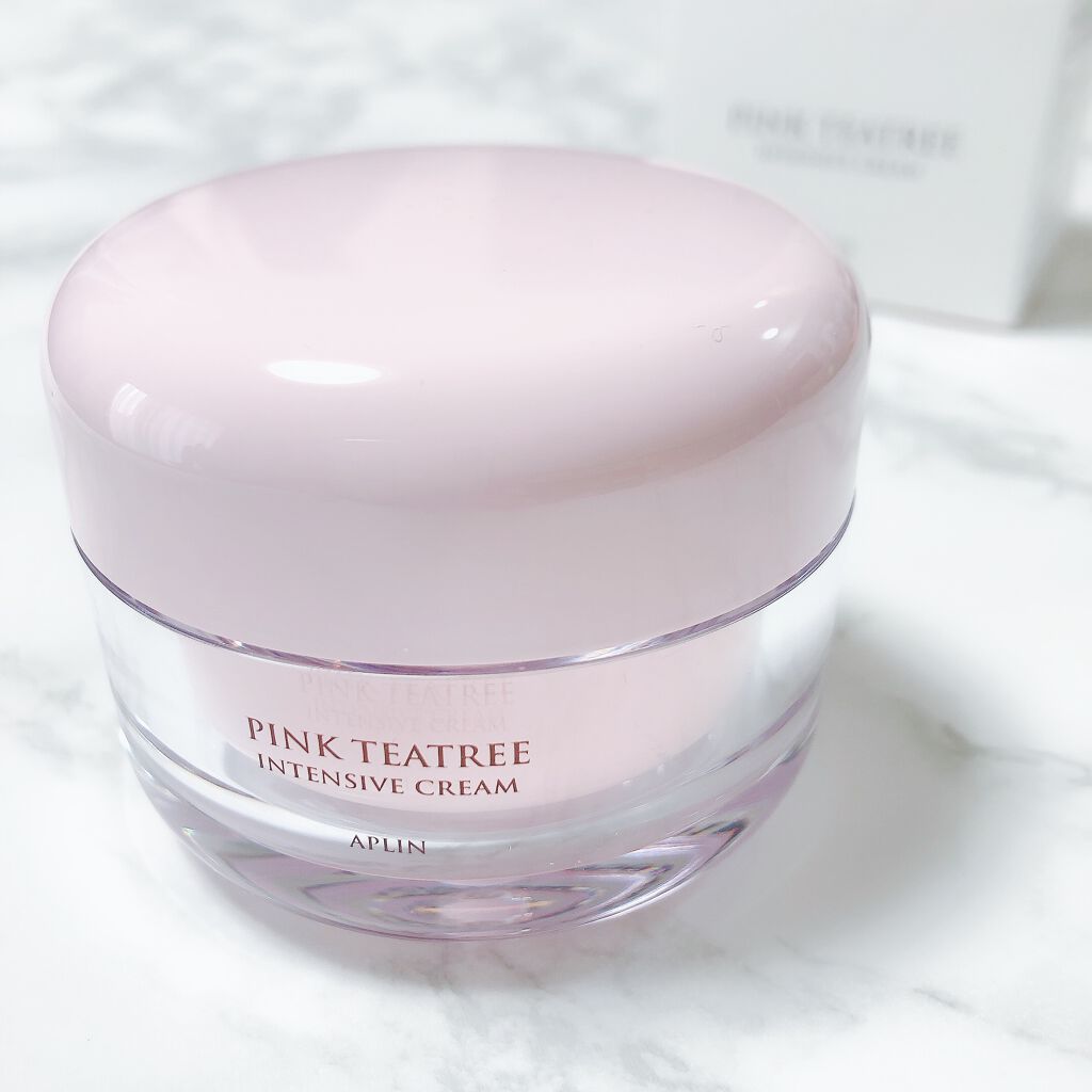 ピンクティーツリークリーム/APLIN/フェイスクリームを使ったクチコミ（2枚目）