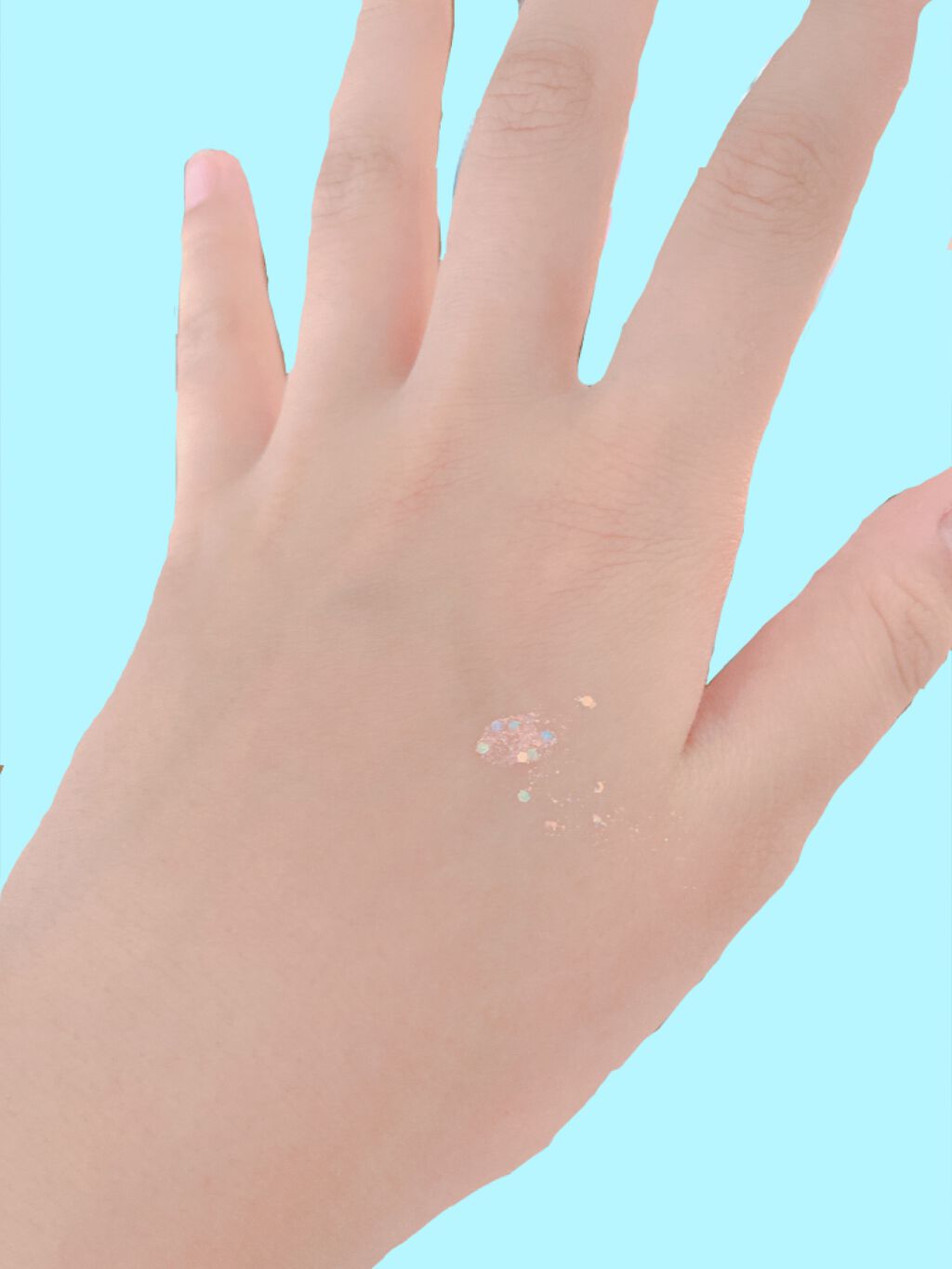 シュガー トゥインクル リキッド グリッター/PERIPERA/グリッターを使ったクチコミ(3枚目)