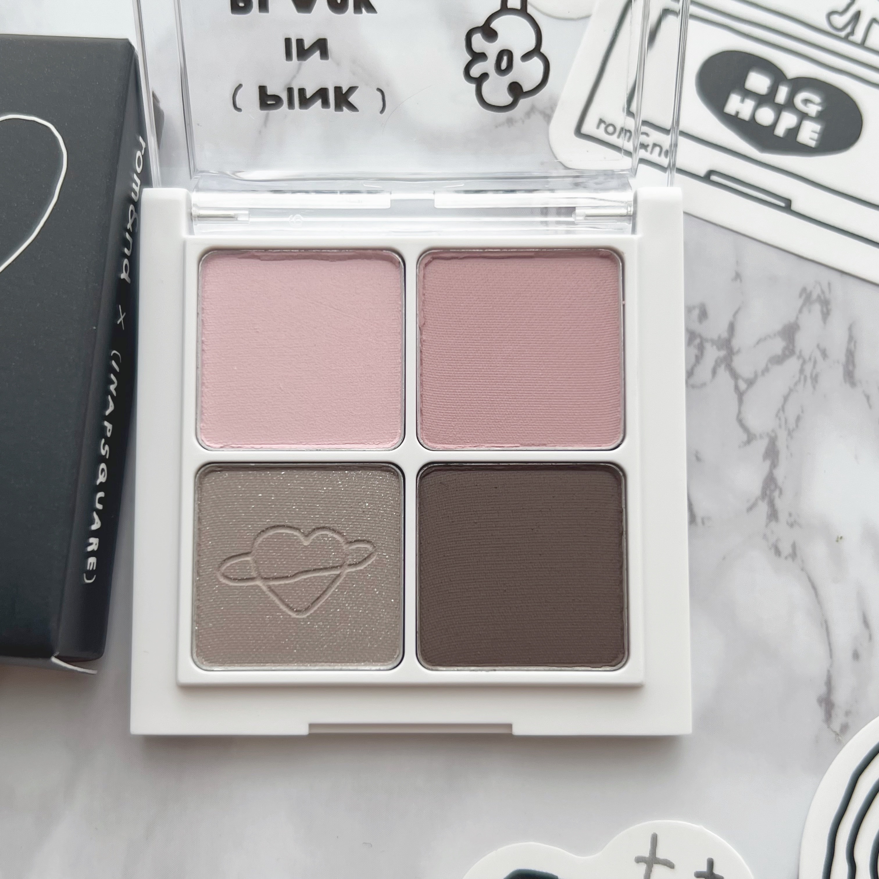 ベターザンアイズ/rom&nd/アイシャドウパレットを使ったクチコミ（3枚目）