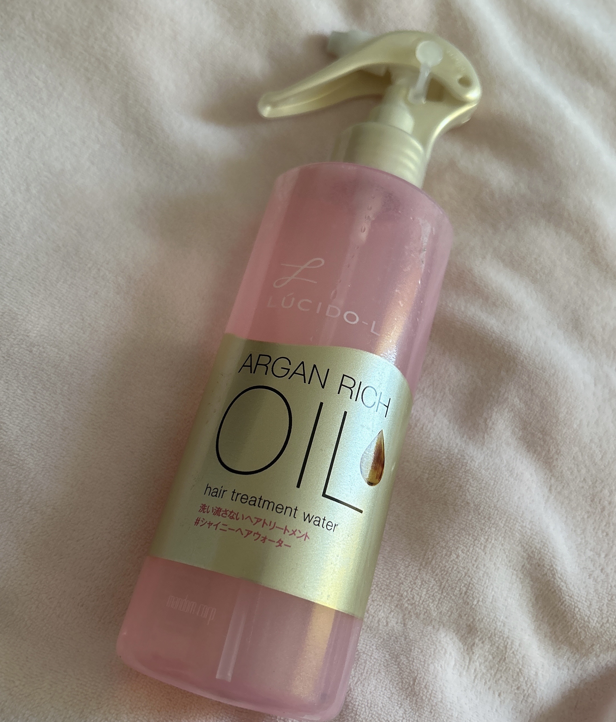 オイルトリートメント #シャイニーヘアウォーター/ルシードエル/ヘアオイルを使ったクチコミ（1枚目）