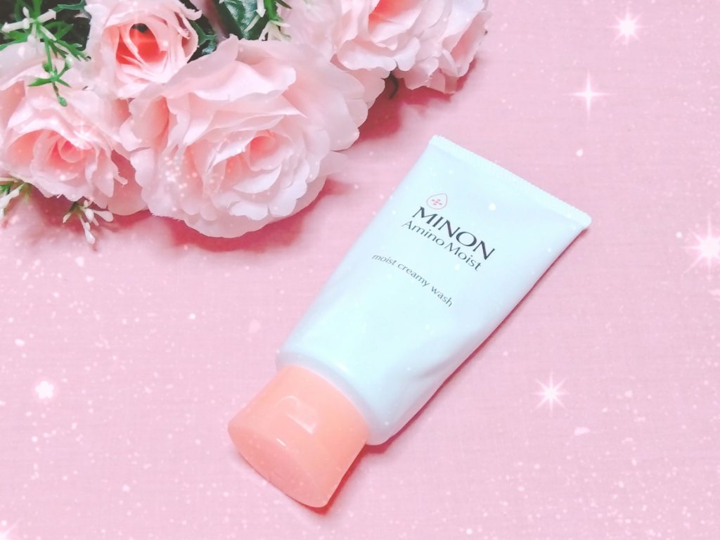 アミノモイスト モイストクリーミィ ウォッシュ/ミノン/洗顔フォームを使ったクチコミ（1枚目）