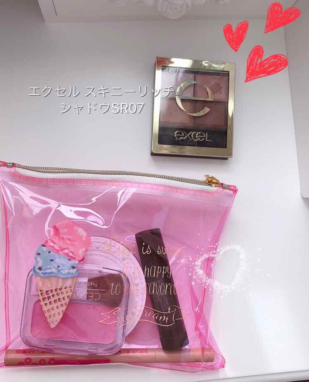 スキニーリッチシャドウ/excel/アイシャドウパレットを使ったクチコミ(2枚目)