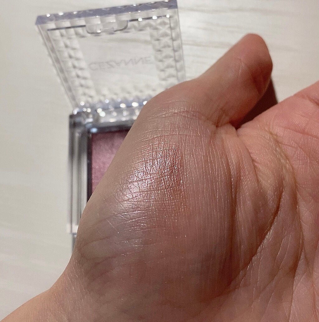 シングルカラーアイシャドウ/CEZANNE/単色アイシャドウを使ったクチコミ(2枚目)