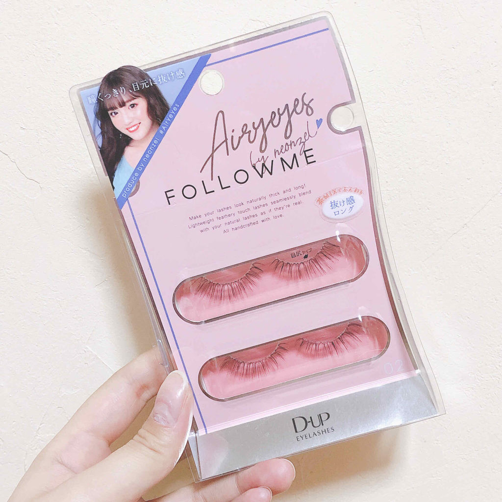 ディーアップ アイラッシュ　FOLLOWME/D-UP/つけまつげを使ったクチコミ（1枚目）
